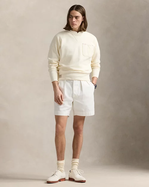 lauren ralph lauren Sudadera de felpa vintage con bolsillo para hombre | Ralph Lauren® ES Tienda