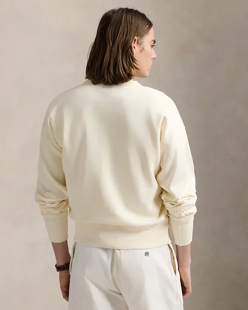 lauren ralph lauren Sudadera de felpa vintage con bolsillo para hombre | Ralph Lauren® ES Tienda