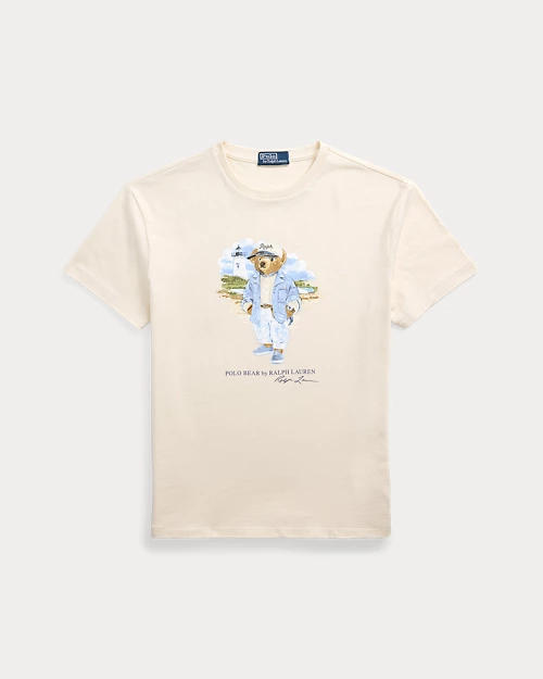 lauren ralph lauren Camiseta de punto con Polo Bear para hombre | Ralph Lauren® ES Mejor oferta