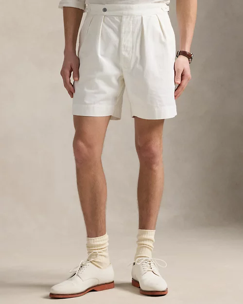 lauren ralph lauren Pantalón corto de sarga Relaxed Fit para hombre | Ralph Lauren® ES Rebajas online