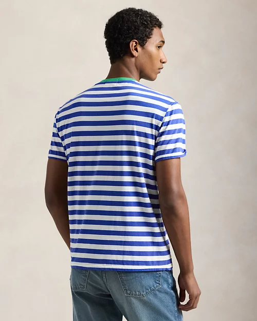 lauren ralph lauren Camiseta de punto Classic Fit con rayas para hombre | Ralph Lauren® ES Últimos 3 días