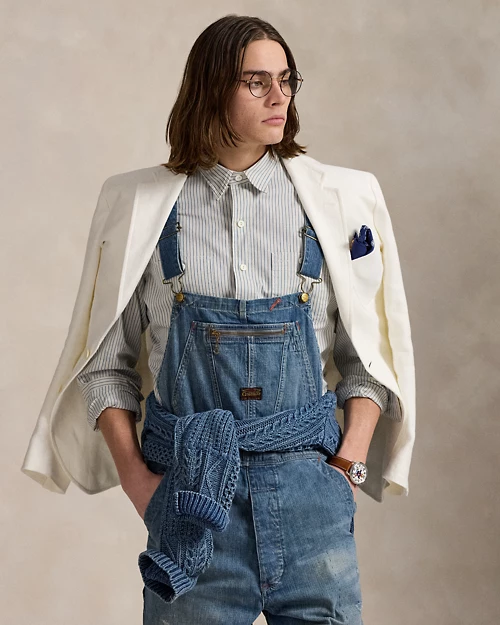 lauren ralph lauren Peto vaquero desgastado para hombre | Ralph Lauren® ES Último día