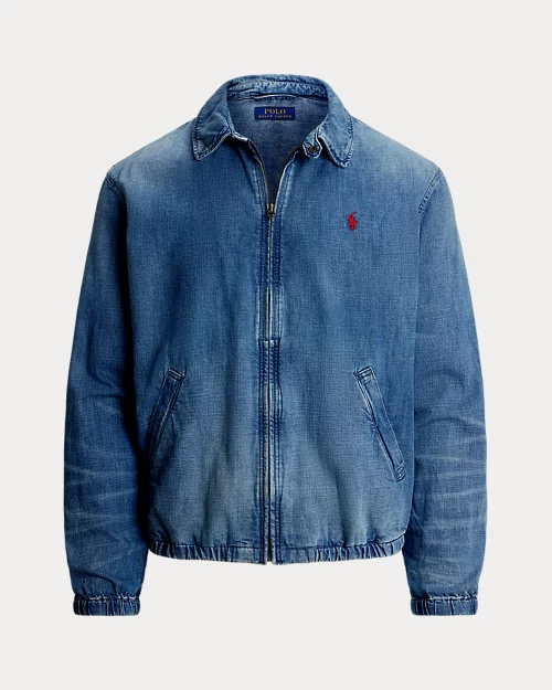 lauren ralph lauren La chaqueta Bayport de denim en índigo para hombre | Ralph Lauren® ES Precio de fábrica