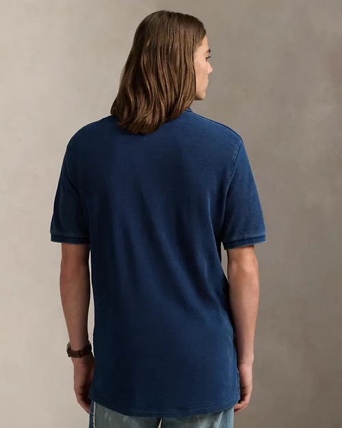 lauren ralph lauren Polo de piqué Classic Fit índigo para hombre | Ralph Lauren® ES Promoción por tiempo limitado