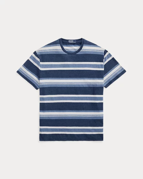 lauren ralph lauren Camiseta de algodón y lino con rayas para hombre | Ralph Lauren® ES Solo hoy