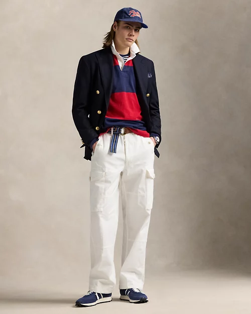 lauren ralph lauren Camiseta de rugby con rayas Classic Fit para hombre | Ralph Lauren® ES Grandes descuentos