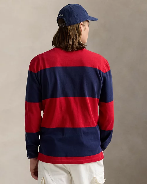 lauren ralph lauren Camiseta de rugby con rayas Classic Fit para hombre | Ralph Lauren® ES Grandes descuentos