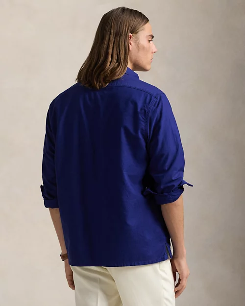 lauren ralph lauren Sobrecamisa oxford teñida en prenda para hombre | Ralph Lauren® ES Ahorra y exporta