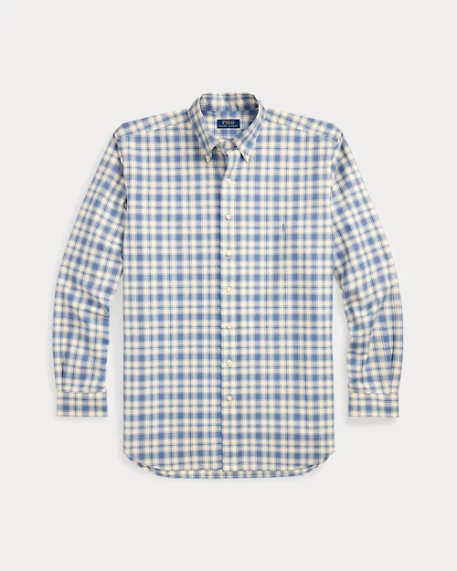 lauren ralph lauren Camisa oxford de cuadros para hombre | Ralph Lauren® ES Libre de impuestos