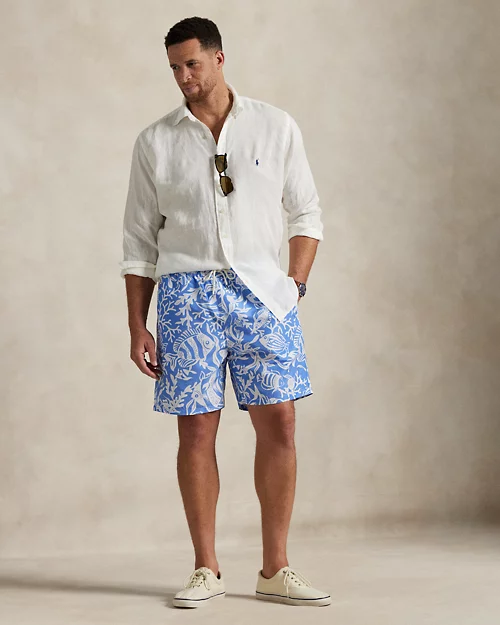 lauren ralph lauren Camisa de lino para hombre | Ralph Lauren® ES Ofertas especiales