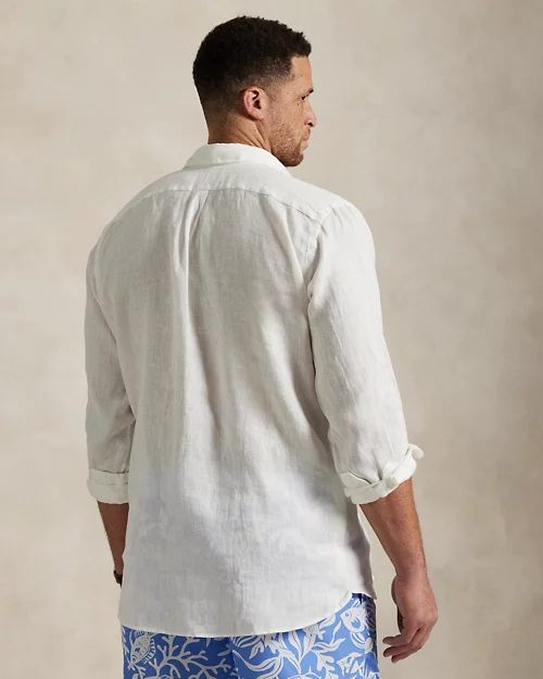 lauren ralph lauren Camisa de lino para hombre | Ralph Lauren® ES Ofertas especiales