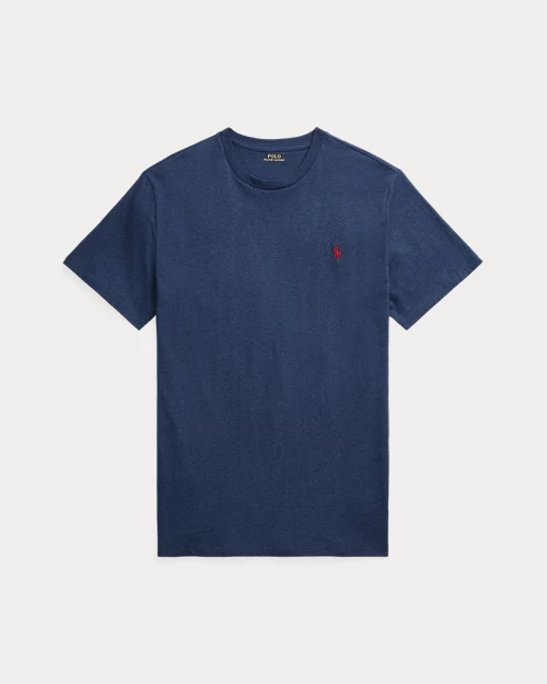 lauren ralph lauren Camiseta de punto con cuello redondo para hombre | Ralph Lauren® ES Precio ultrabajo