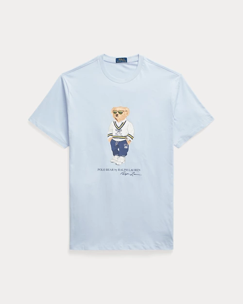 lauren ralph lauren Camiseta de punto jersey con Polo Bear para hombre | Ralph Lauren® ES En línea