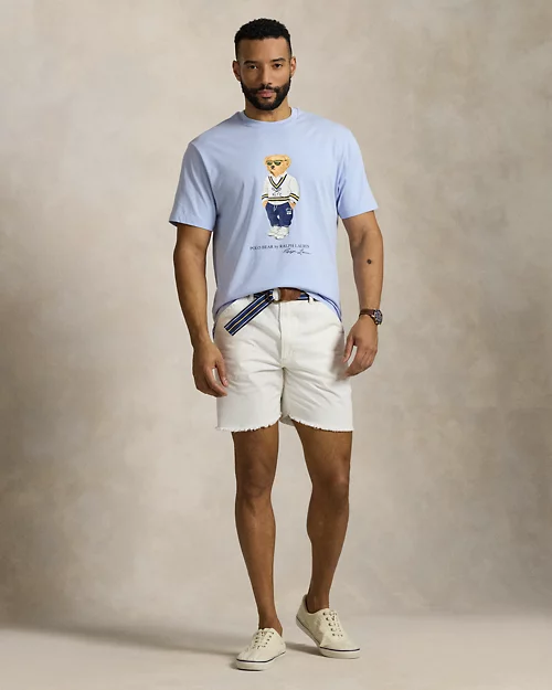 lauren ralph lauren Camiseta de punto jersey con Polo Bear para hombre | Ralph Lauren® ES En línea