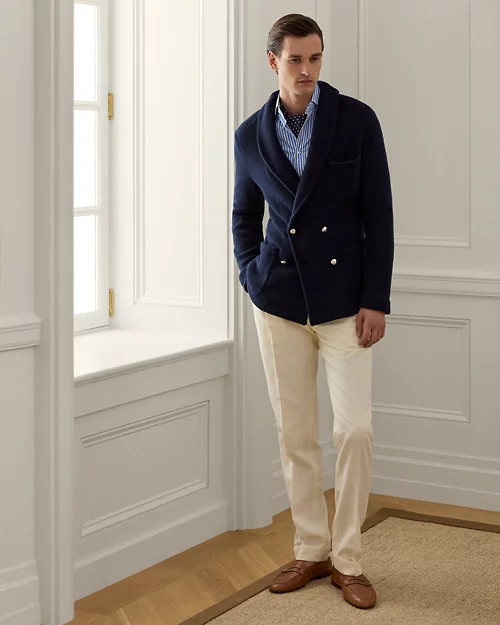 lauren ralph lauren Camisa de popelina con rayas bengalíes para hombre | Ralph Lauren® ES Rebajas