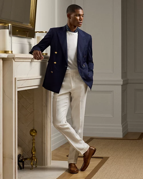 lauren ralph lauren Camiseta de hilo de Escocia para hombre | Ralph Lauren® ES Ofertas