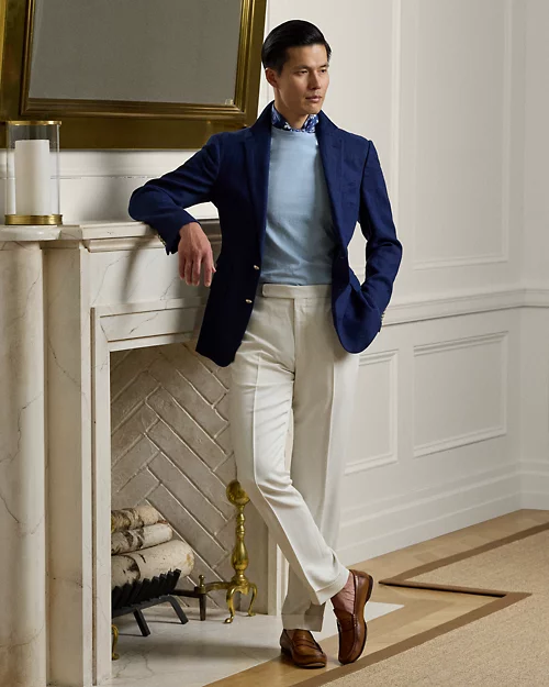 lauren ralph lauren Camiseta de hilo de Escocia para hombre | Ralph Lauren® ES Gran oferta