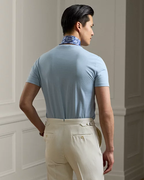 lauren ralph lauren Camiseta de hilo de Escocia para hombre | Ralph Lauren® ES Gran oferta