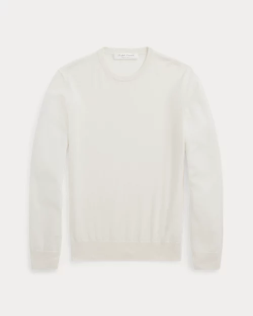 lauren ralph lauren Jersey de cachemira con cuello redondo para hombre | Ralph Lauren® ES Rebajas de fábrica