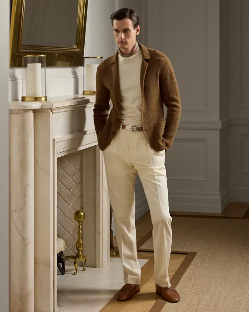 lauren ralph lauren Camiseta de algodón con cuello redondo para hombre | Ralph Lauren® ES Los más vendidos