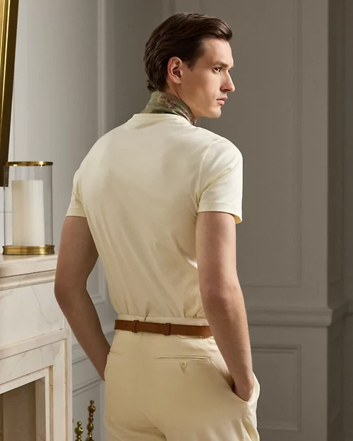 lauren ralph lauren Camiseta de algodón con cuello redondo para hombre | Ralph Lauren® ES Los más vendidos