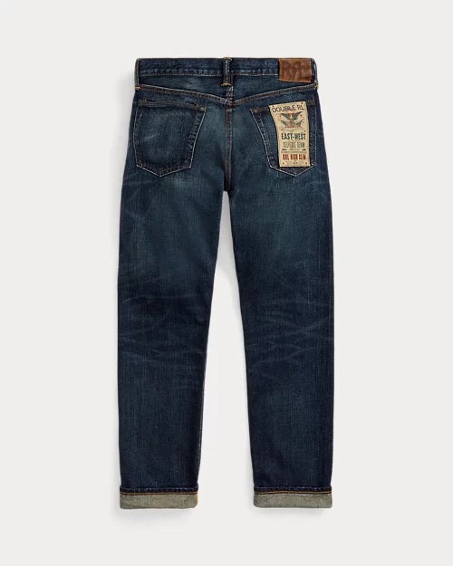 lauren ralph lauren Jeans Bayview High Slim Fit con orillo para hombre | Ralph Lauren® ES Mejor oferta