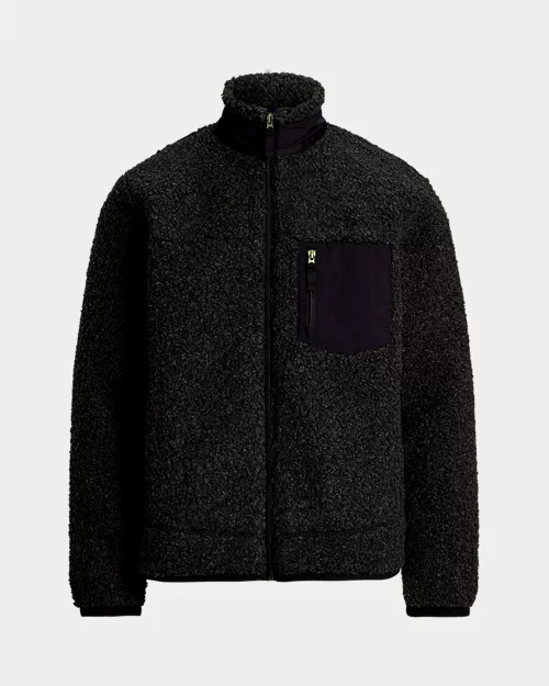 lauren ralph lauren Chaqueta híbrida con tejido polar para hombre | Ralph Lauren® ES ÚLTIMAS EDICIONES