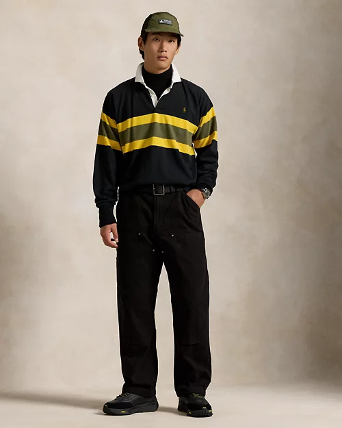 lauren ralph lauren Camiseta de rugby con rayas Classic Fit para hombre | Ralph Lauren® ES Precio de fábrica