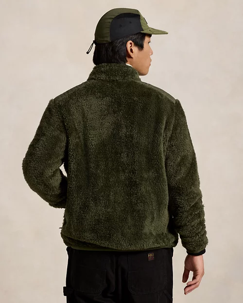 lauren ralph lauren Chaqueta bimaterial con tejido polar para hombre | Ralph Lauren® ES Solo hoy