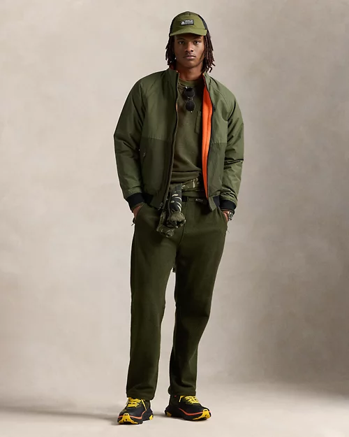 lauren ralph lauren Sudadera de felpa bimateria para hombre | Ralph Lauren® ES Oferta especial de fábrica