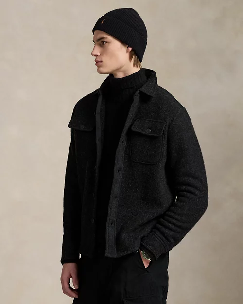 lauren ralph lauren Chaqueta camisera de mezcla de lana para hombre | Ralph Lauren® ES Ahorra y exporta