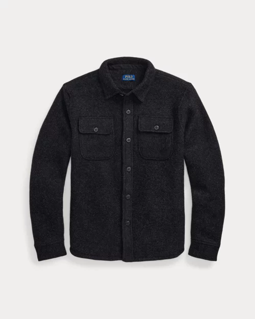 lauren ralph lauren Chaqueta camisera de mezcla de lana para hombre | Ralph Lauren® ES Ahorra y exporta