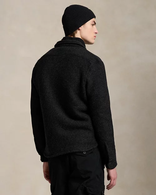 lauren ralph lauren Chaqueta camisera de mezcla de lana para hombre | Ralph Lauren® ES Ahorra y exporta