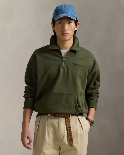 lauren ralph lauren Sudadera con cuello abierto y logotipo para hombre | Ralph Lauren® ES Libre de impuestos