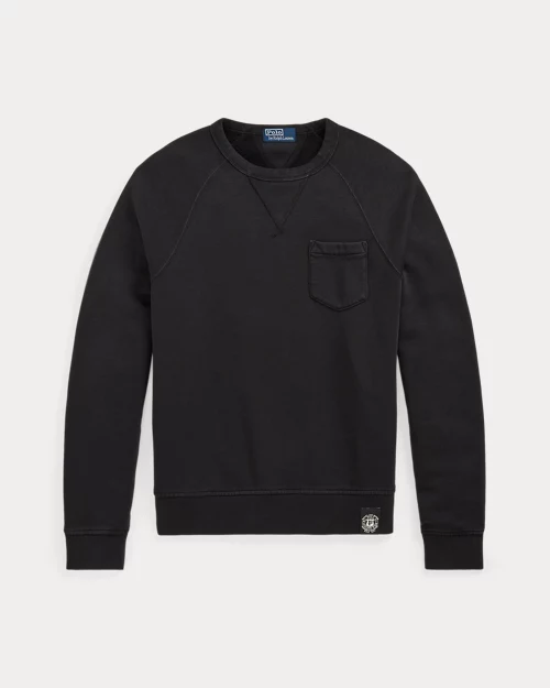 lauren ralph lauren Sudadera de felpa teñida en prenda para hombre | Ralph Lauren® ES Descuento por venta flash