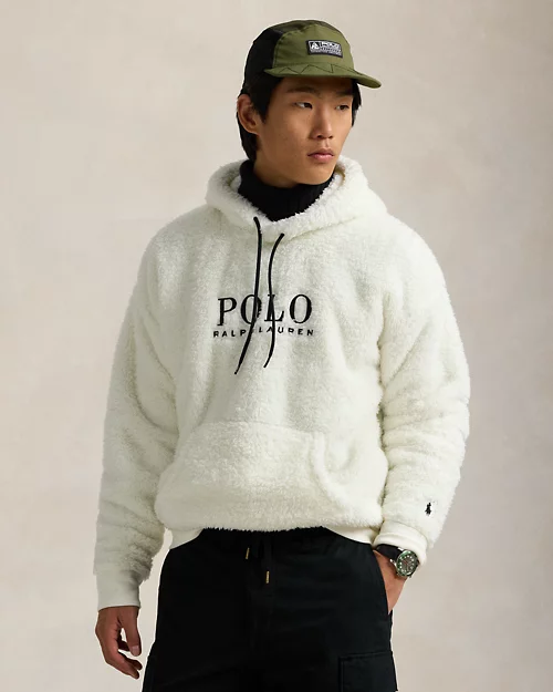 lauren ralph lauren Sudadera de tejido polar con logotipo para hombre | Ralph Lauren® ES Ofertas especiales