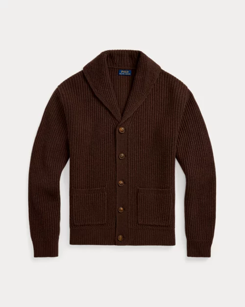 lauren ralph lauren Cárdigan de lana y cachemira con textura para hombre | Ralph Lauren® ES Grandes ahorros
