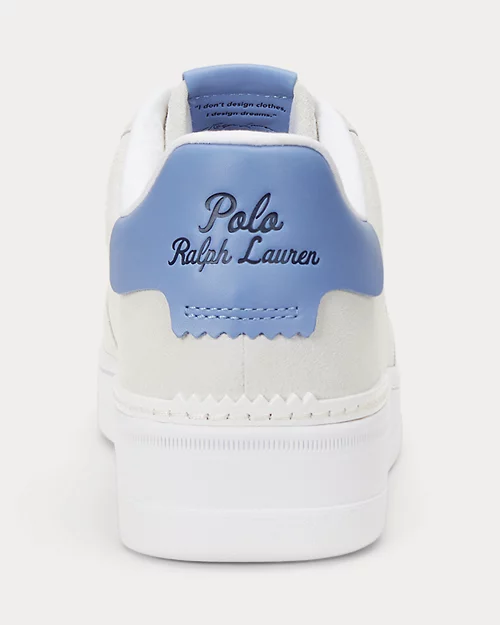 lauren ralph lauren Deportiva Masters Court de ante para hombre | Ralph Lauren® ES Precio ultrabajo