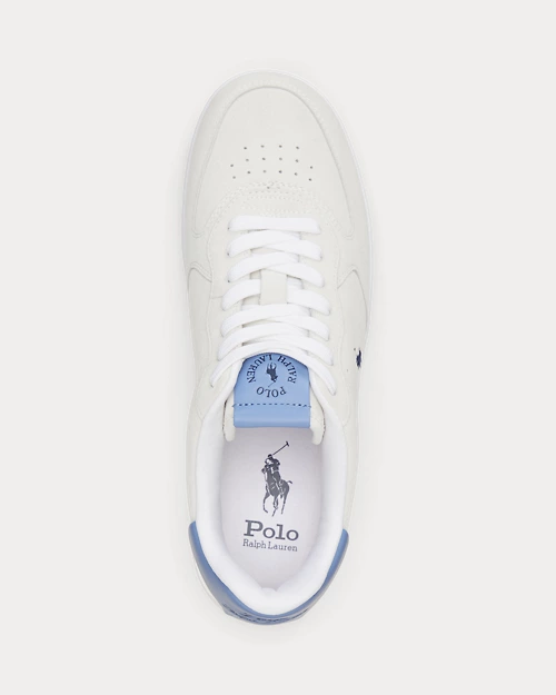 lauren ralph lauren Deportiva Masters Court de ante para hombre | Ralph Lauren® ES Precio ultrabajo