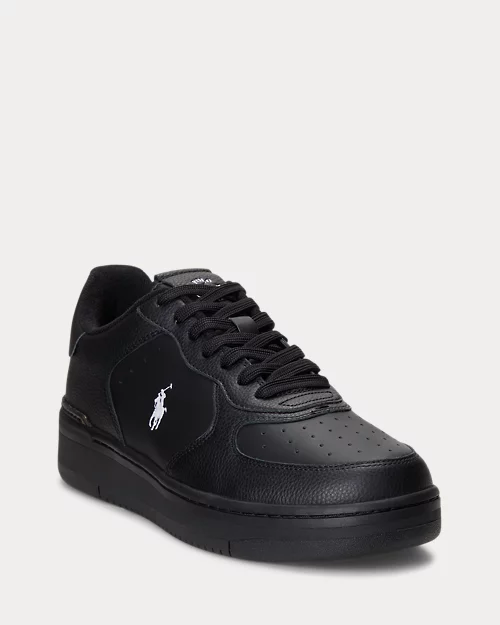 lauren ralph lauren Deportiva Masters Court de piel para hombre | Ralph Lauren® ES Devoluciones gratuitas