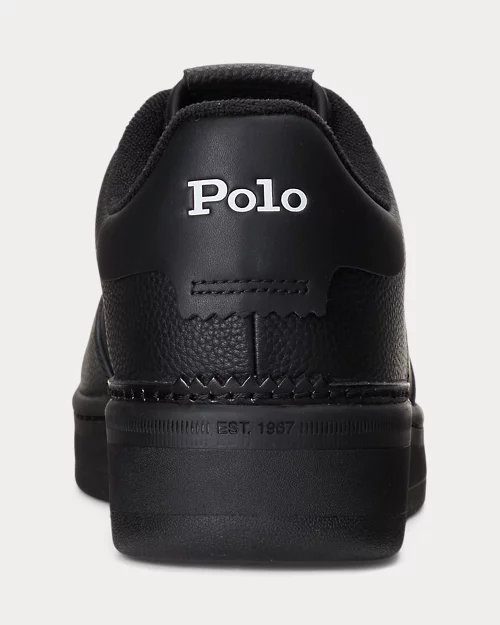 lauren ralph lauren Deportiva Masters Court de piel para hombre | Ralph Lauren® ES Devoluciones gratuitas