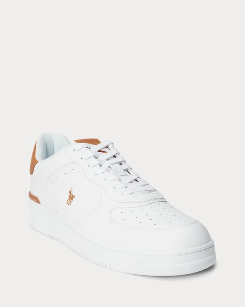 lauren ralph lauren Deportiva Masters Court de piel para hombre | Ralph Lauren® ES 2025