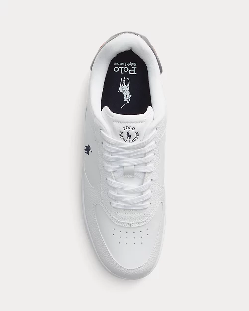 lauren ralph lauren Deportiva Masters Court de piel para hombre | Ralph Lauren® ES En línea