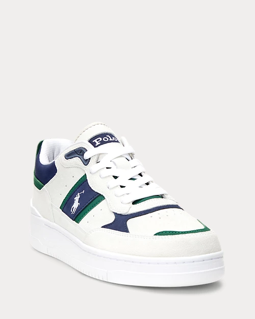 lauren ralph lauren Deportiva Masters Sport de ante para hombre | Ralph Lauren® ES Outlet