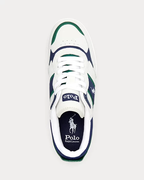 lauren ralph lauren Deportiva Masters Sport de ante para hombre | Ralph Lauren® ES Outlet