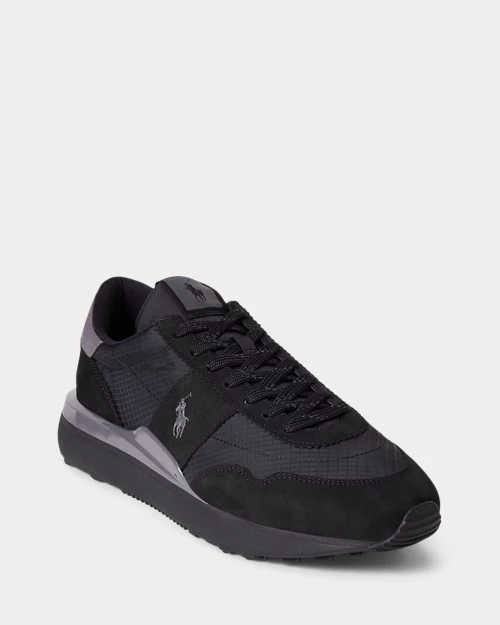 lauren ralph lauren Deportiva Train 89 de nobuck y oxford para hombre | Ralph Lauren® ES Venta caliente