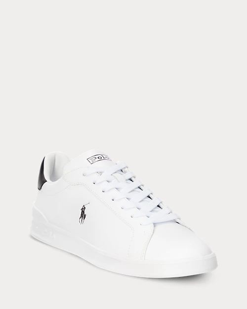 lauren ralph lauren Deportiva de piel Heritage Court II para hombre | Ralph Lauren® ES Rebajas de fábrica