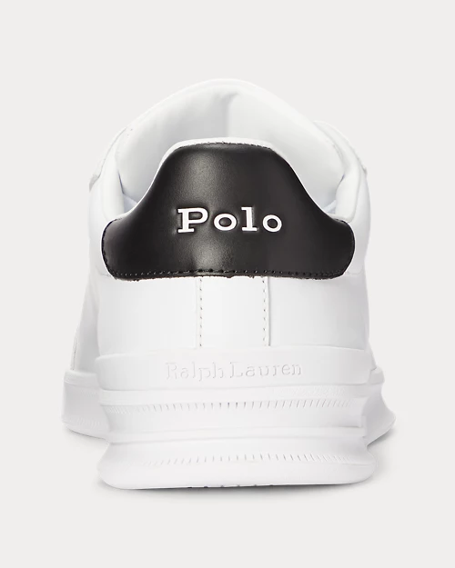 lauren ralph lauren Deportiva de piel Heritage Court II para hombre | Ralph Lauren® ES Rebajas de fábrica