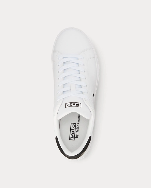 lauren ralph lauren Deportiva de piel Heritage Court II para hombre | Ralph Lauren® ES Rebajas de fábrica
