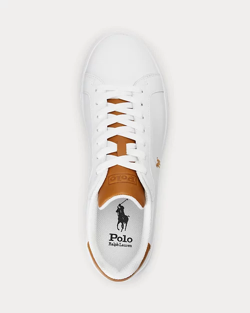 lauren ralph lauren Deportiva Heritage Court II de piel para hombre | Ralph Lauren® ES Los más vendidos